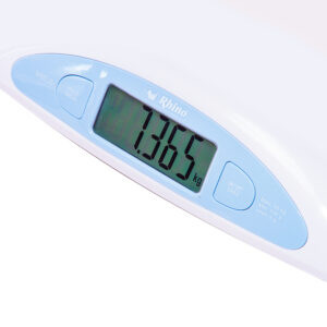 Báscula digital RHINO BABE-25 para bebé con medición en kilogramos y libras