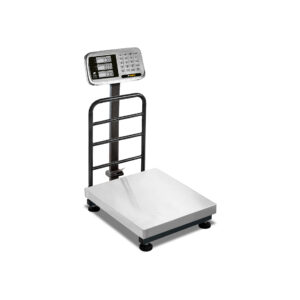 Báscula de plataforma inoxidable Rhino BP-500 con barras de soporte