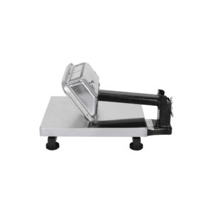 Báscula de plataforma Rhino BP-80 plegada para almacenamiento y transporte