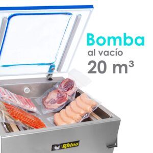 Cámara de vacío amplia de 55 x 55 cm