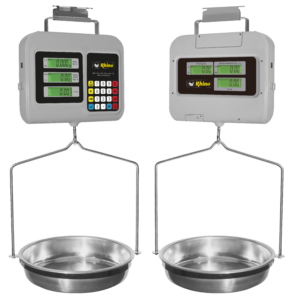 Diseño compacto y recargable de la báscula Rhino BACMU-30 de 30 kg