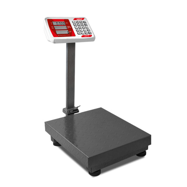 Báscula de Plataforma Plegable Vinson BAPLE-100 | 100 kg con Indicador y Doble Pantalla