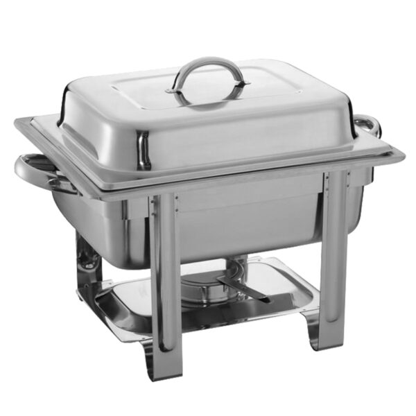 Caledonia CHEME-4 Chafer Rectangular Acero Inoxidable 4 Litros