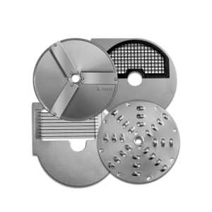 Discos intercambiables para rebanar, rallar y picar