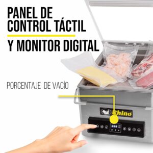 Detalle de la barra de sellado de 21 cm
