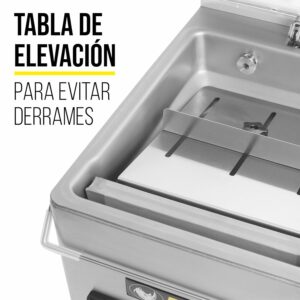 Vista del panel digital con funciones de marinado