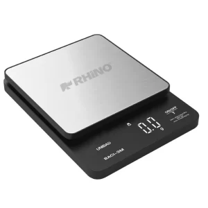 Báscula electrónica RHINO BACI-3M compacta para cocina o uso diario