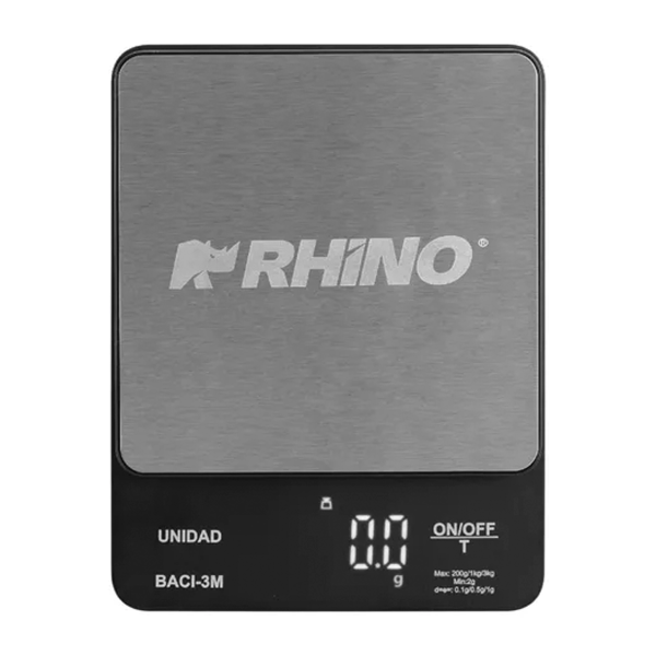 Rhino BACI-3M Báscula Electrónica Doméstica