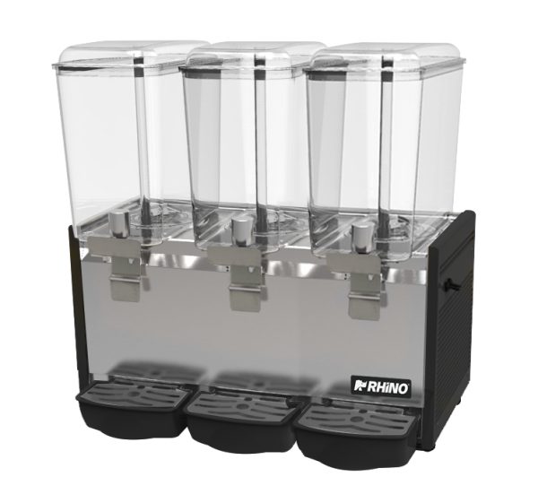 Rhino DISBEF-3T Dispensador de Bebidas Frías 3 Tanques