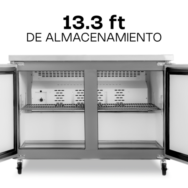 Mesa Refrigerada Bajo Barra 13.3 Pies Rhino MERBAJ-48 - Imagen 2