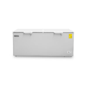 Congelador horizontal Rhino CONGECO-24X vista frontal con doble tapa
