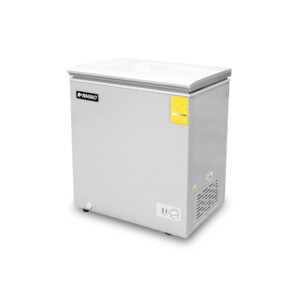 Vista frontal del Congelador Horizontal RHINO CONGECO-5 con tapa cerrada