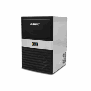 Fábrica de Hielo RHINO FAHIEL-40 vista frontal en acero inoxidable
