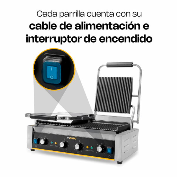 plancha-panini-rhino-3600w-acero-inoxidable-profesional