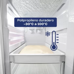Caja apilable para masa de pizza CAMAPI-18CH
