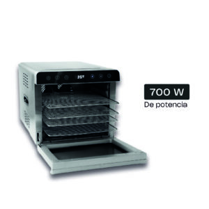 Rhino DESALI-6 con 700 W de potencia para secado de alimentos eficiente