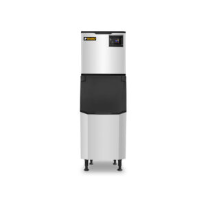 Vista frontal de fábrica de hielo RHINO FAHIEL-160 para uso comercial