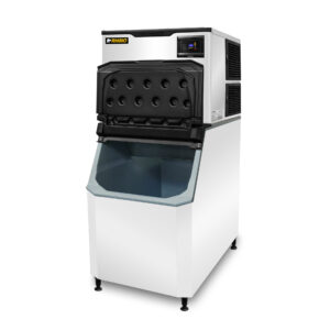 Fábrica de hielo RHINO FAHIEL-230 con depósito abierto para hielo en cubo