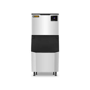 Vista frontal de fábrica de hielo RHINO FAHIEL-230 para uso comercial