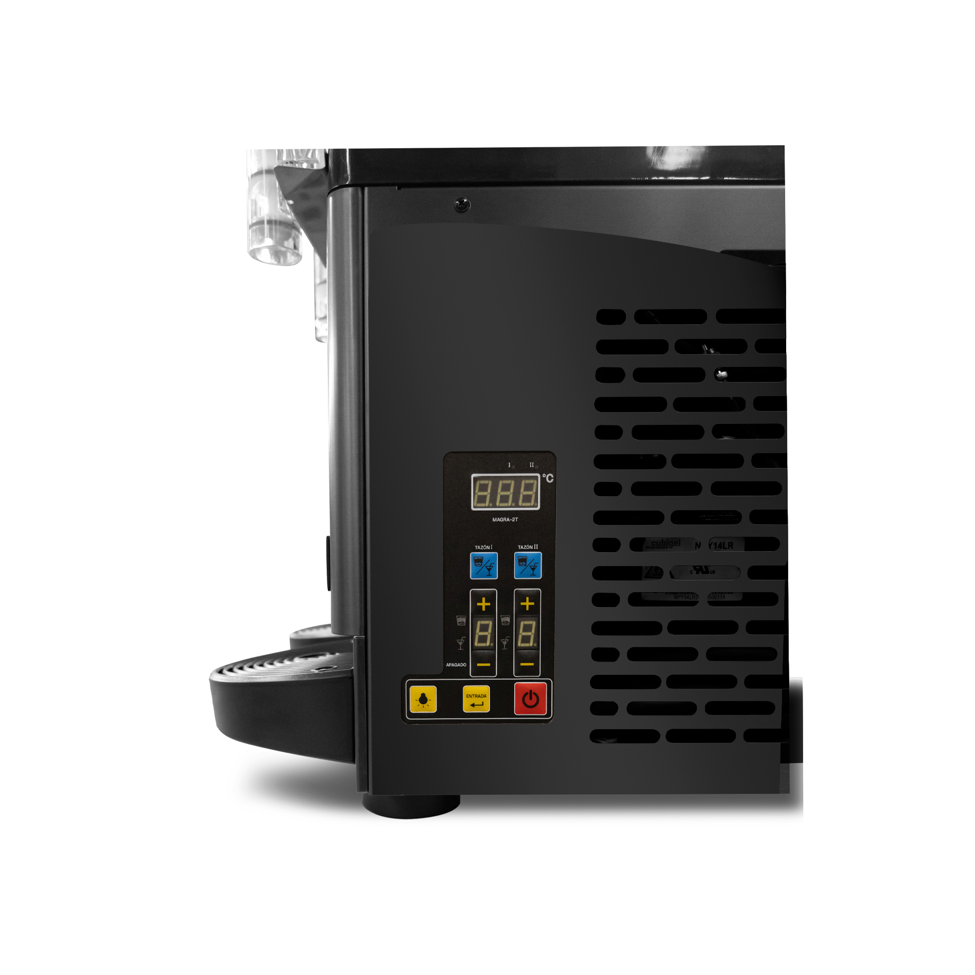 Panel de control LED de máquina granizadora Rhino MAGRA-2T