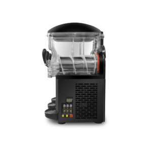 Vista lateral de máquina granizadora 36 litros Rhino MAGRA-3T