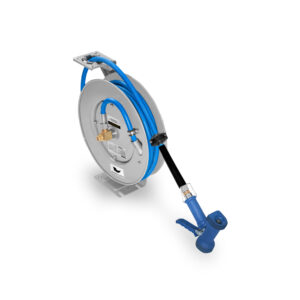 Carrete retráctil Rhino MAPCA-10 de 10 metros con pistola para agua o aire