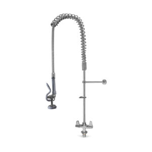 Manguera de prelavado Rhino MAPREC-M2J con 2 llaves juntas y rociador flexible
