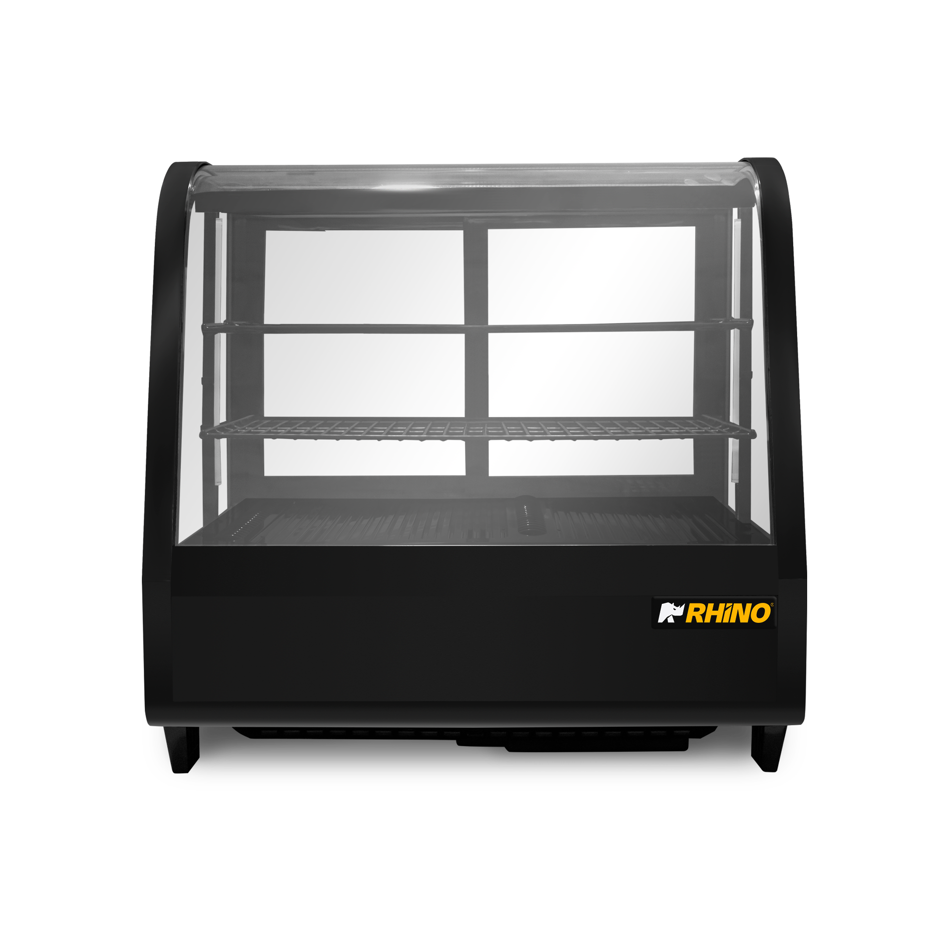 Vitrina refrigerada Rhino VIREMO-100 de 76 litros vista frontal