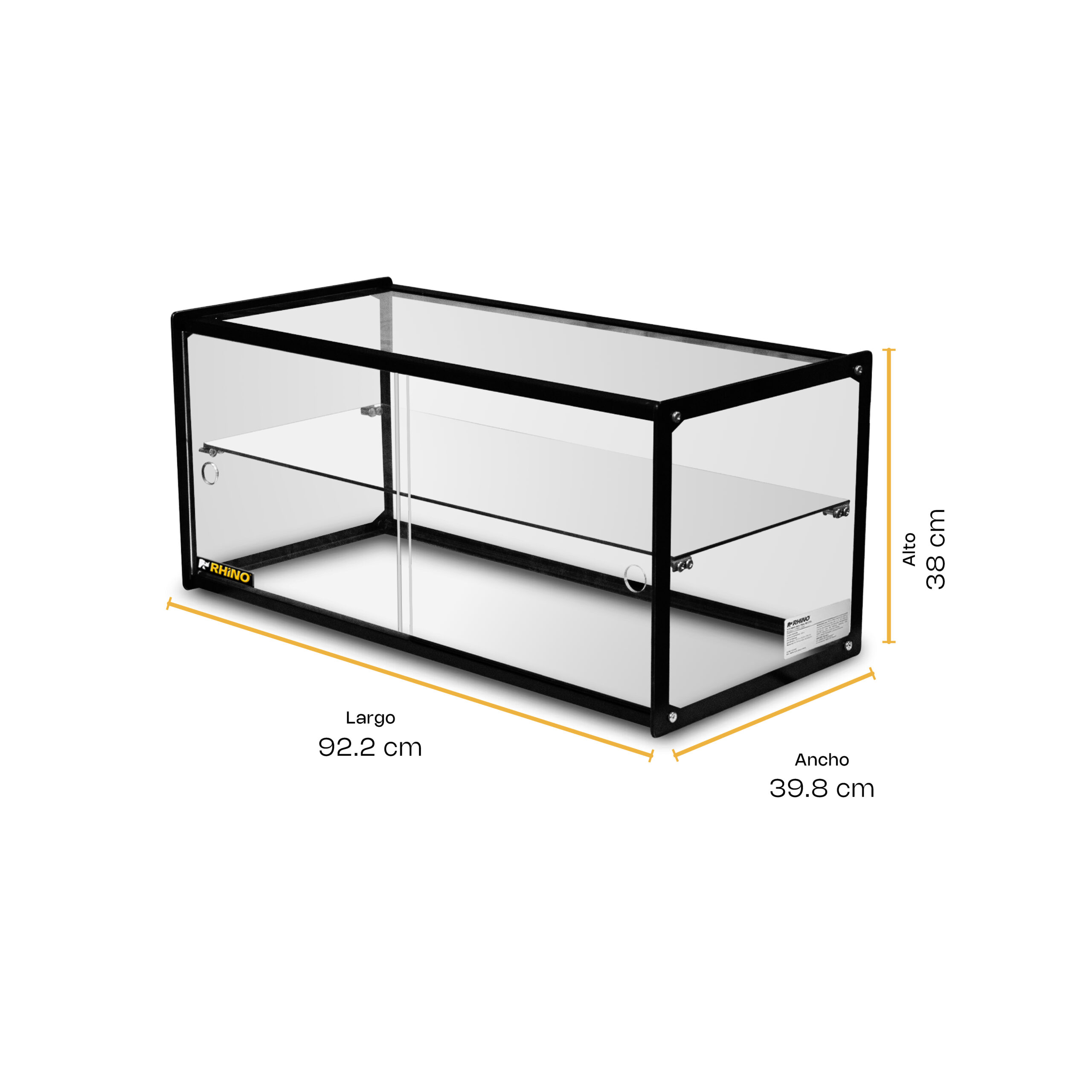 Vitrina Neutra Recta Rhino VITNEU-120R | 120 L - Imagen 5