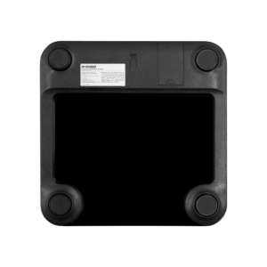 Parte inferior de báscula electrónica Rhino BABA-180 con compartimento para baterías