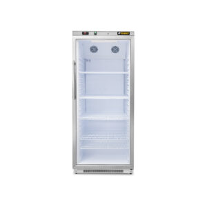 Refrigerador vertical con puerta de cristal Rhino REVEAB-19C vista frontal