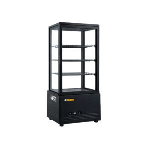 Vitrina refrigerada panorámica Rhino VIVEPA-3 de 80 litros