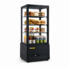 Vitrina refrigerada Rhino VIVEPA-3 con postres, sándwiches y bebidas