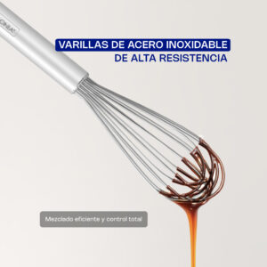 Varillas de acero inoxidable del batidor francés Caledonia BATFRA-12