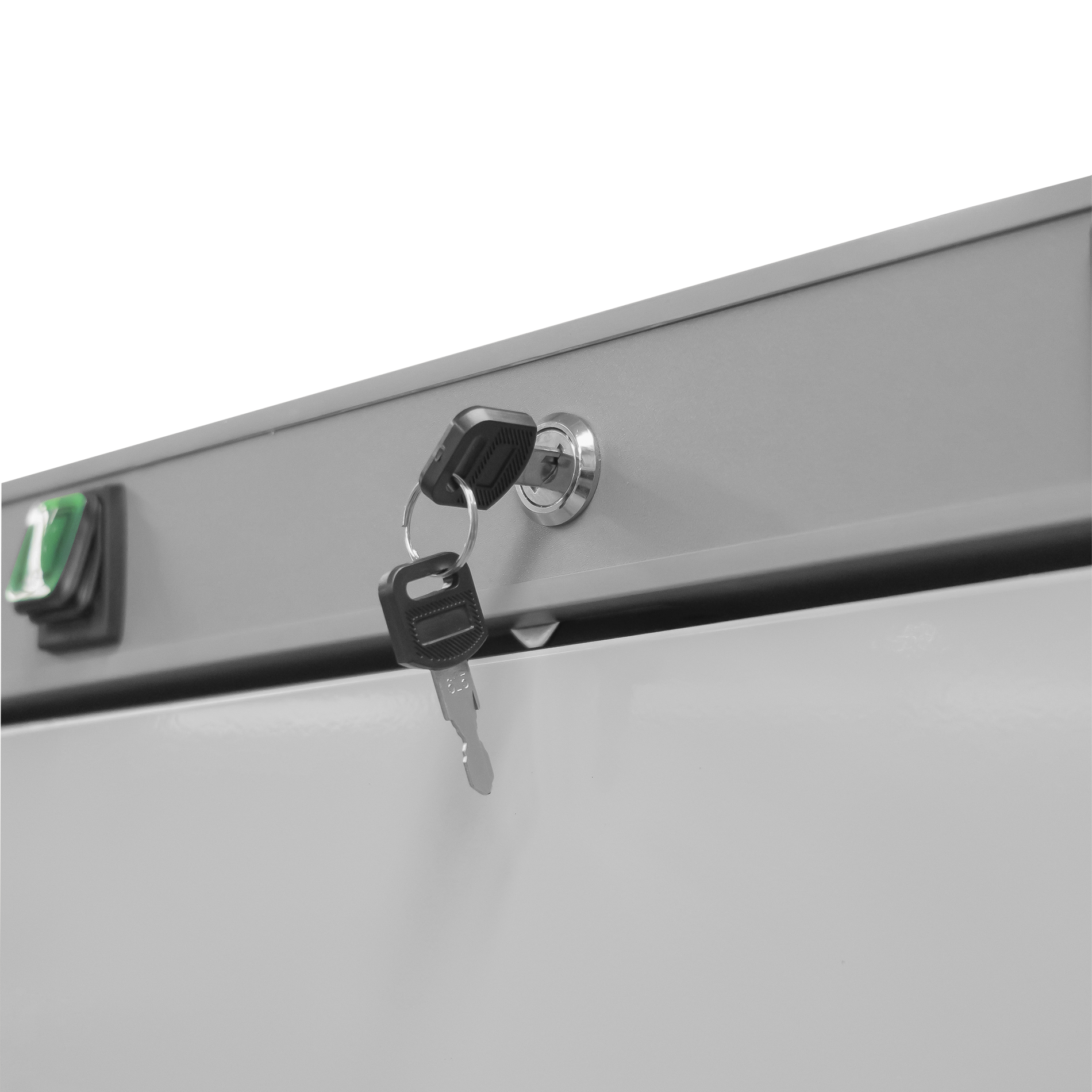 Refrigerador Vertical Rhino REVEAB-19S | 19 Pies 387 L Puerta Sólida - Imagen 5